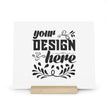 Customizable Gallery Board with Wooden Stand 1.8mm Giclée Print