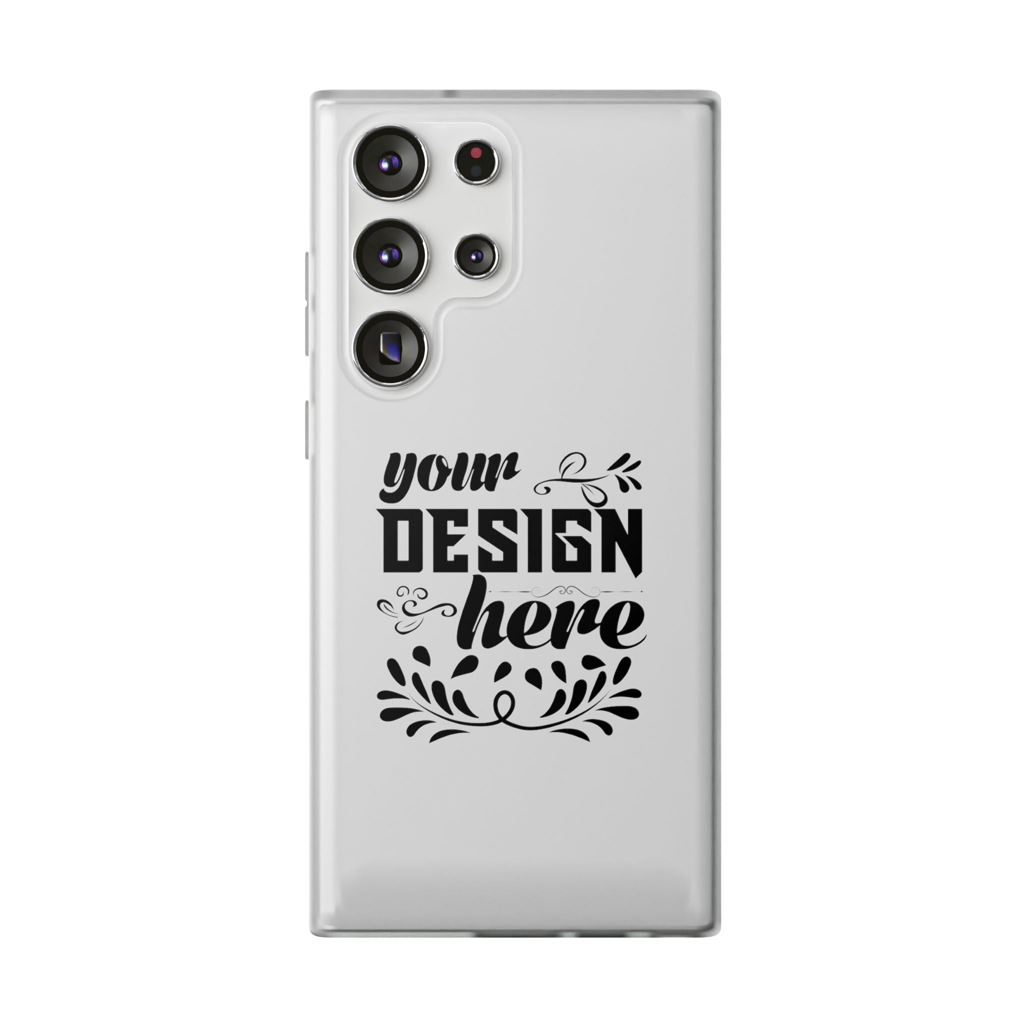 Customizable Flexi TPU Phone Case Slim Matte Protective Cover