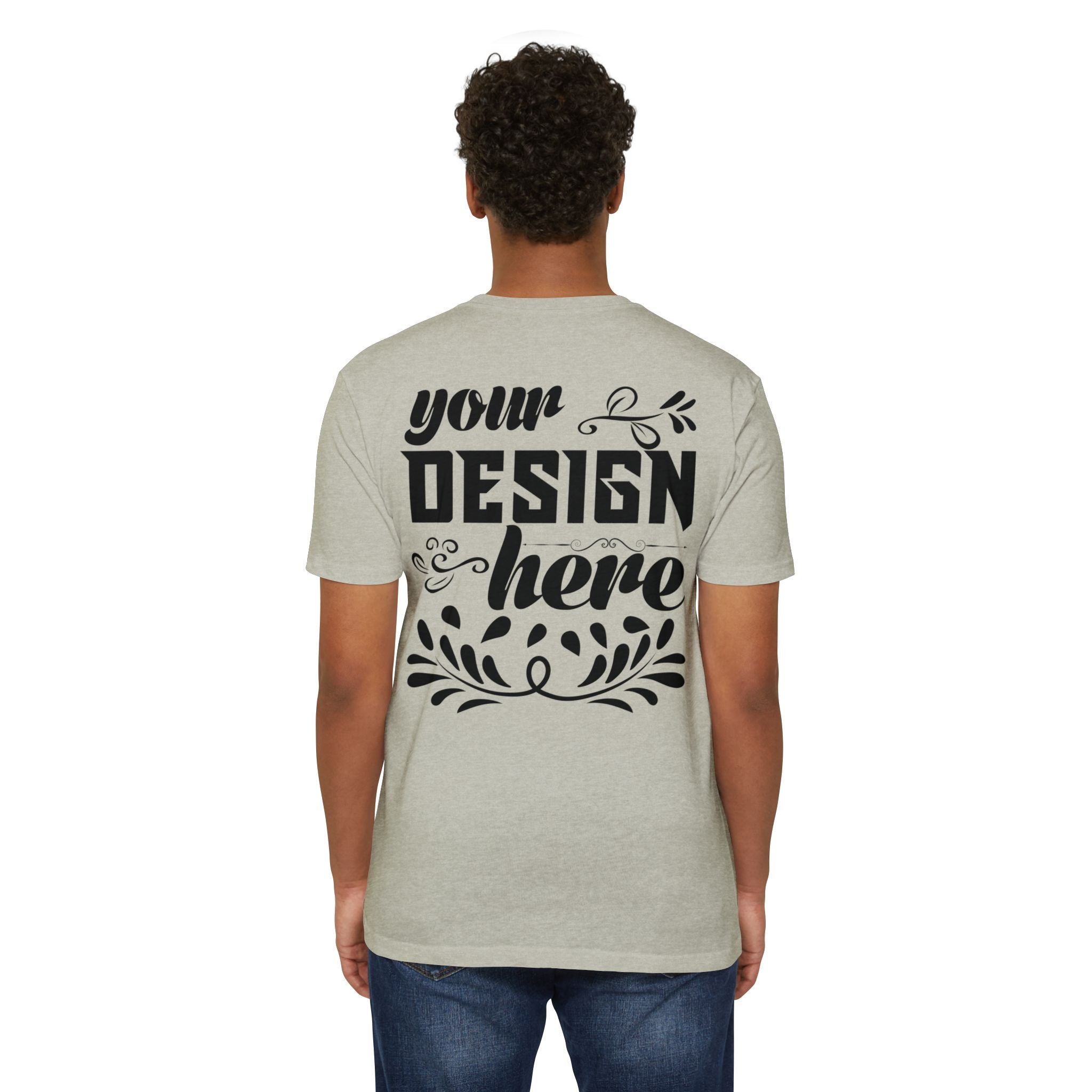 Customizable Next Level 6210 Unisex CVC Jersey T-Shirt