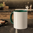 Customizable Glossy Ceramic Accent Mug 11oz and 15oz