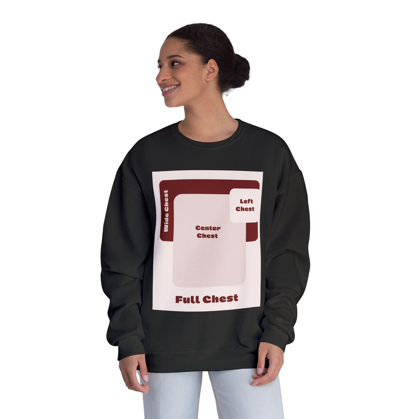 Customizable Unisex NuBlend Crewneck Sweatshirt DTG Print
