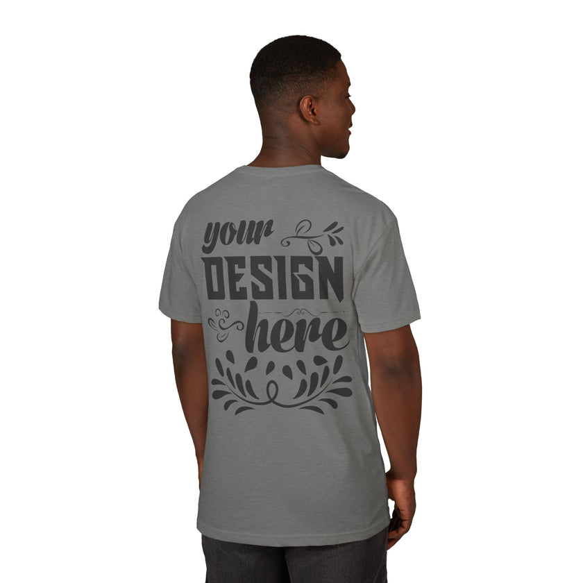 Customizable Next Level 6410 Unisex Sueded T-Shirt Light Fabric