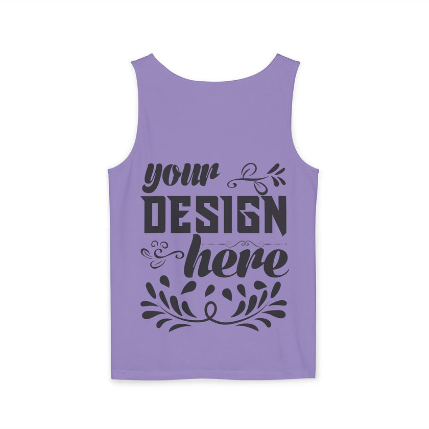 Customizable  Comfort Colors 9360  Unisex Garment Dyed Tank Top