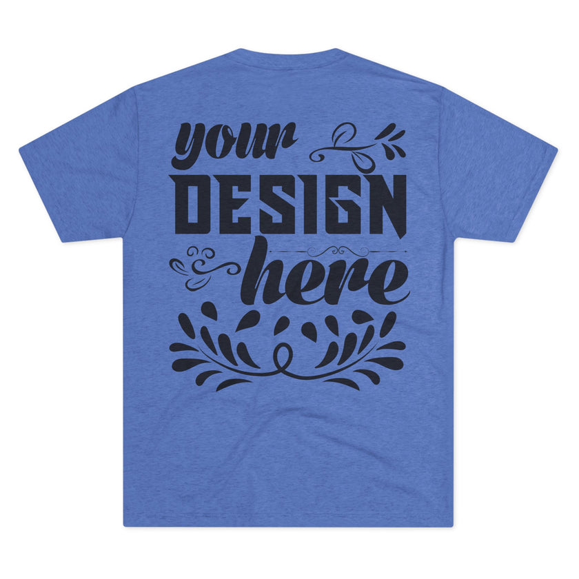 Customizable Next Level 6010 Unisex Tri-Blend Crew Neck T-Shirt