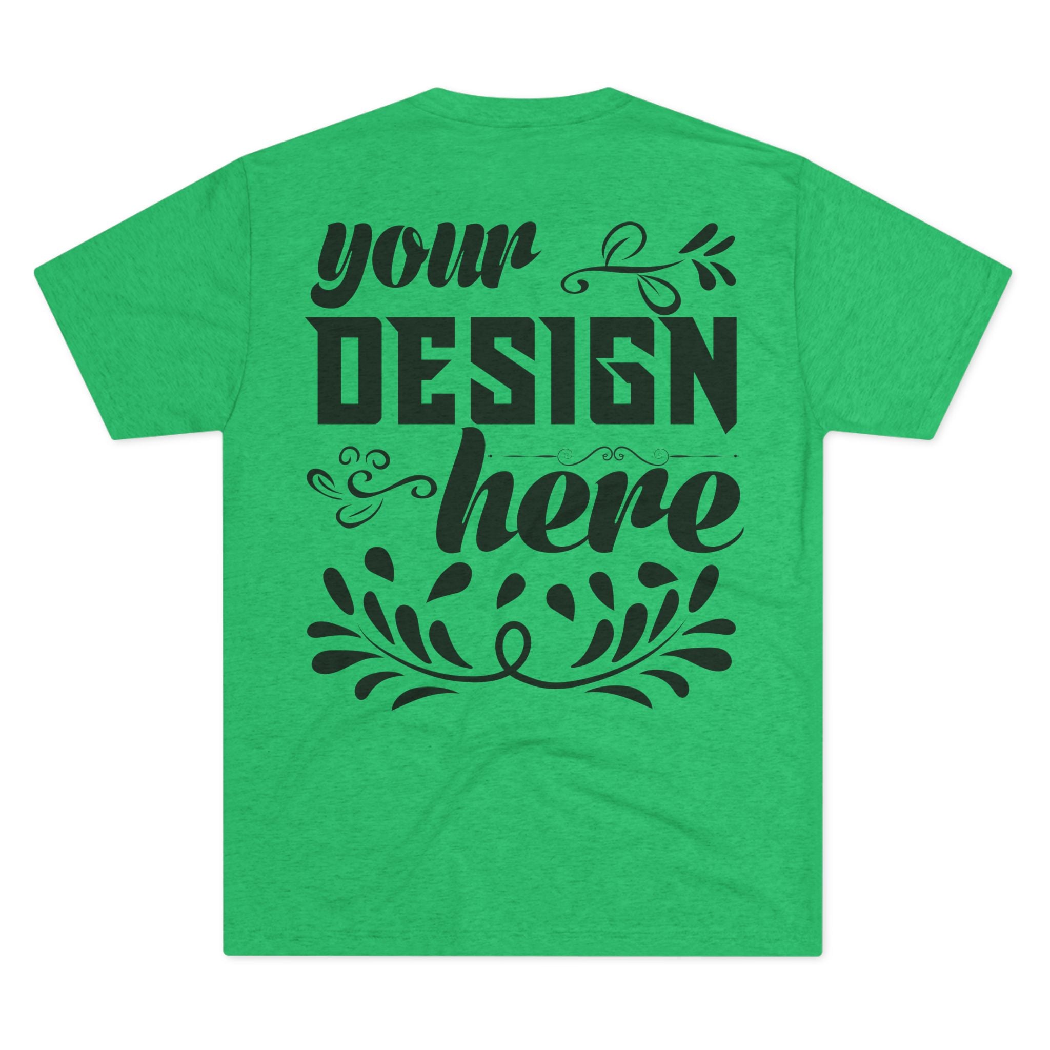 Customizable Next Level 6010 Unisex Tri-Blend Crew Neck T-Shirt