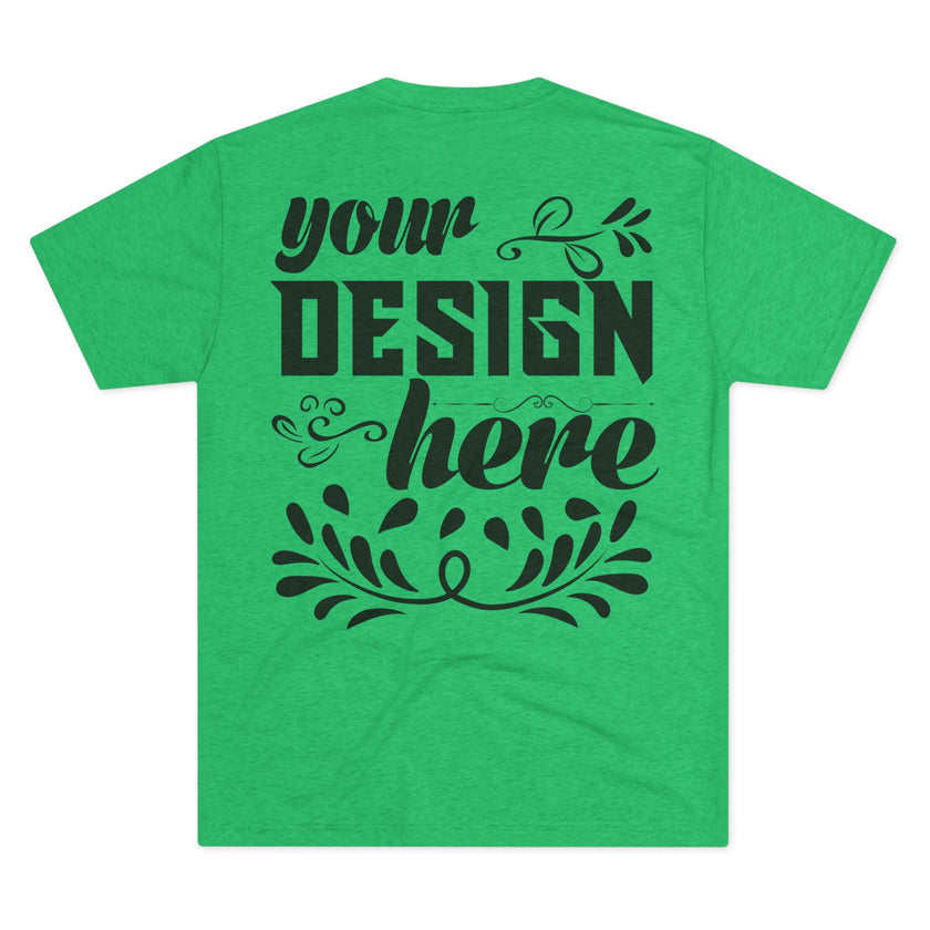 Customizable Next Level 6010 Unisex Tri-Blend Crew Neck T-Shirt