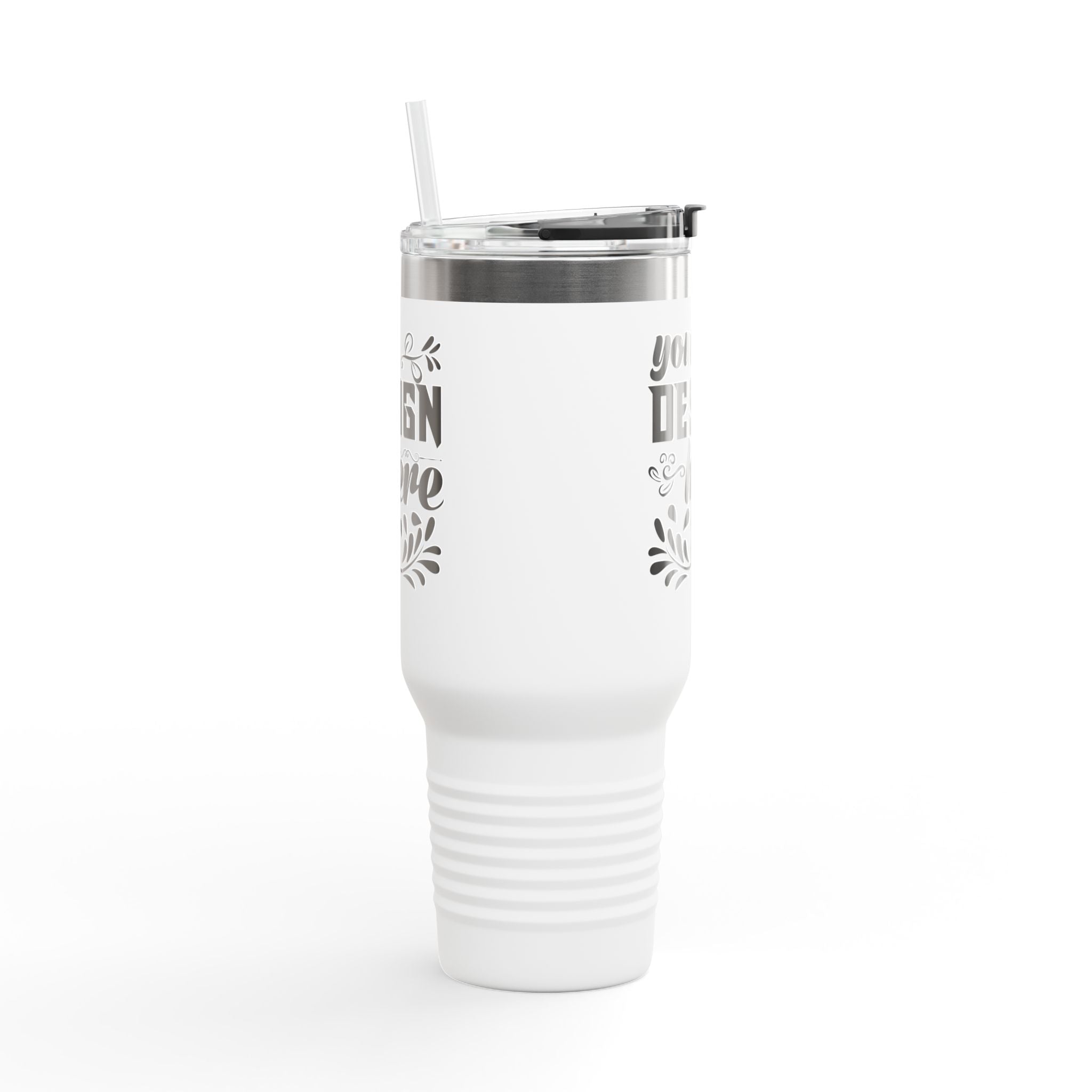 Customizable Polar Camel 40oz Insulated Travel Mug with Handle and Straw (Best Seller)