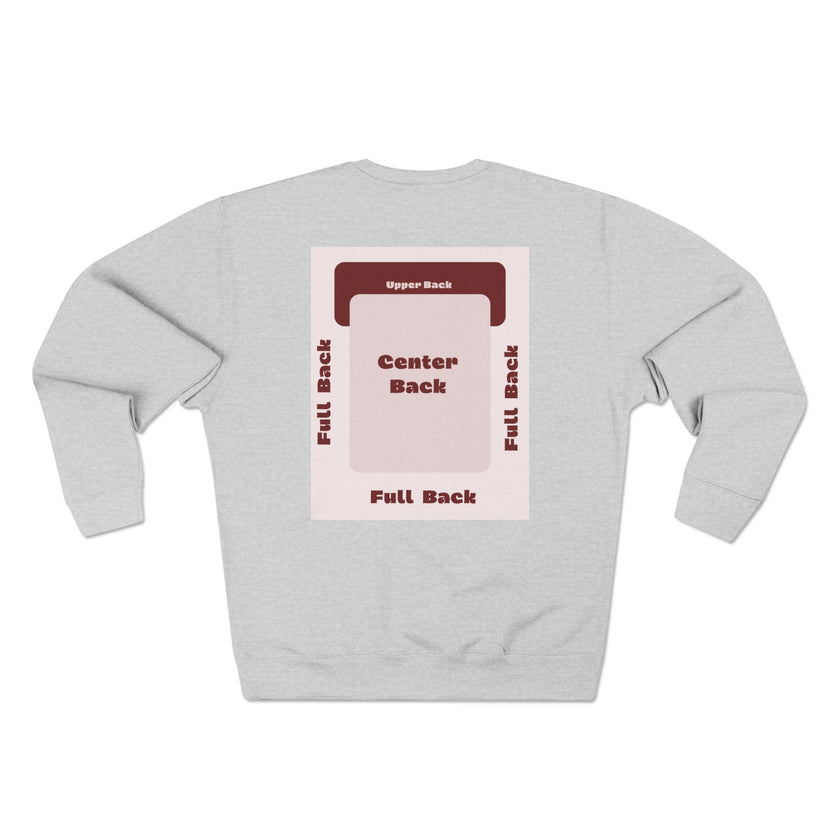 Customizable Lane Seven LS14004  Unisex Crewneck Sweatshirt DTG Design