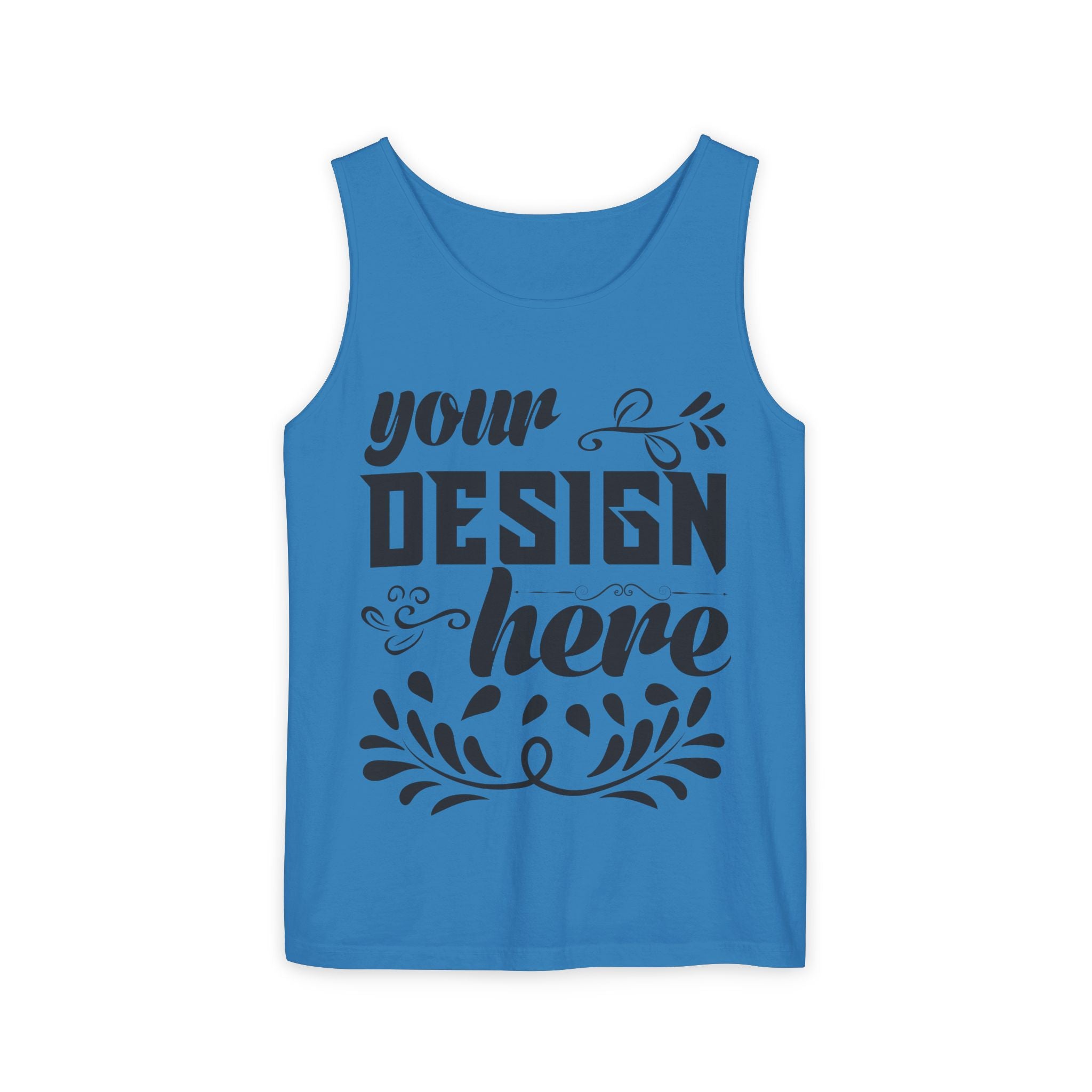 Customizable  Comfort Colors 9360  Unisex Garment Dyed Tank Top