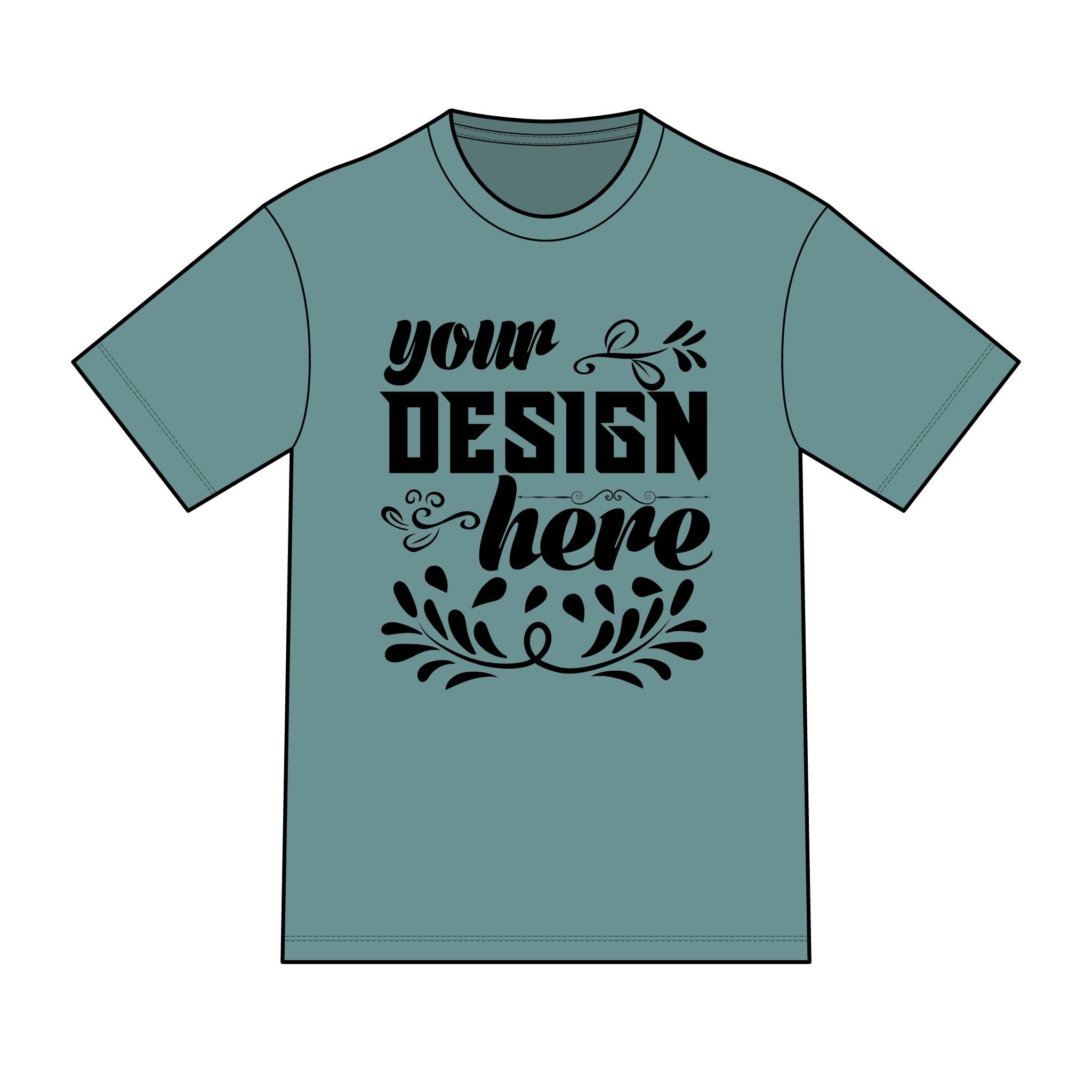 Customizable District DM130 Perfect Tri-Blend Unisex T-Shirt