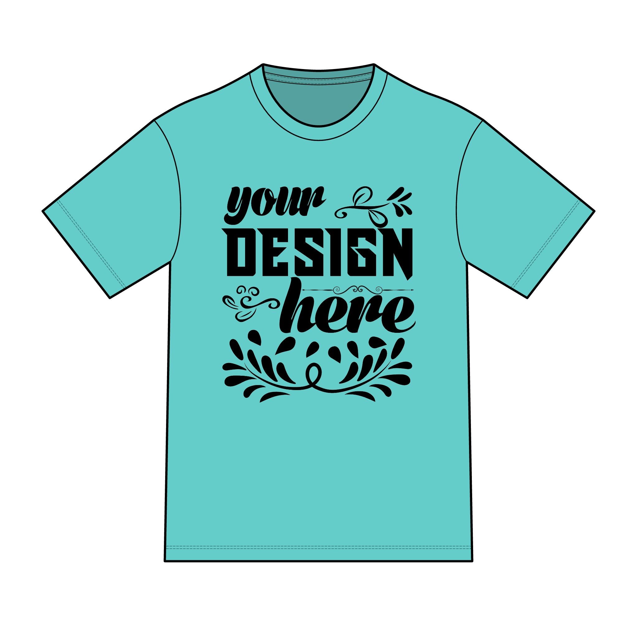 Customizable District DM130 Perfect Tri-Blend Unisex T-Shirt