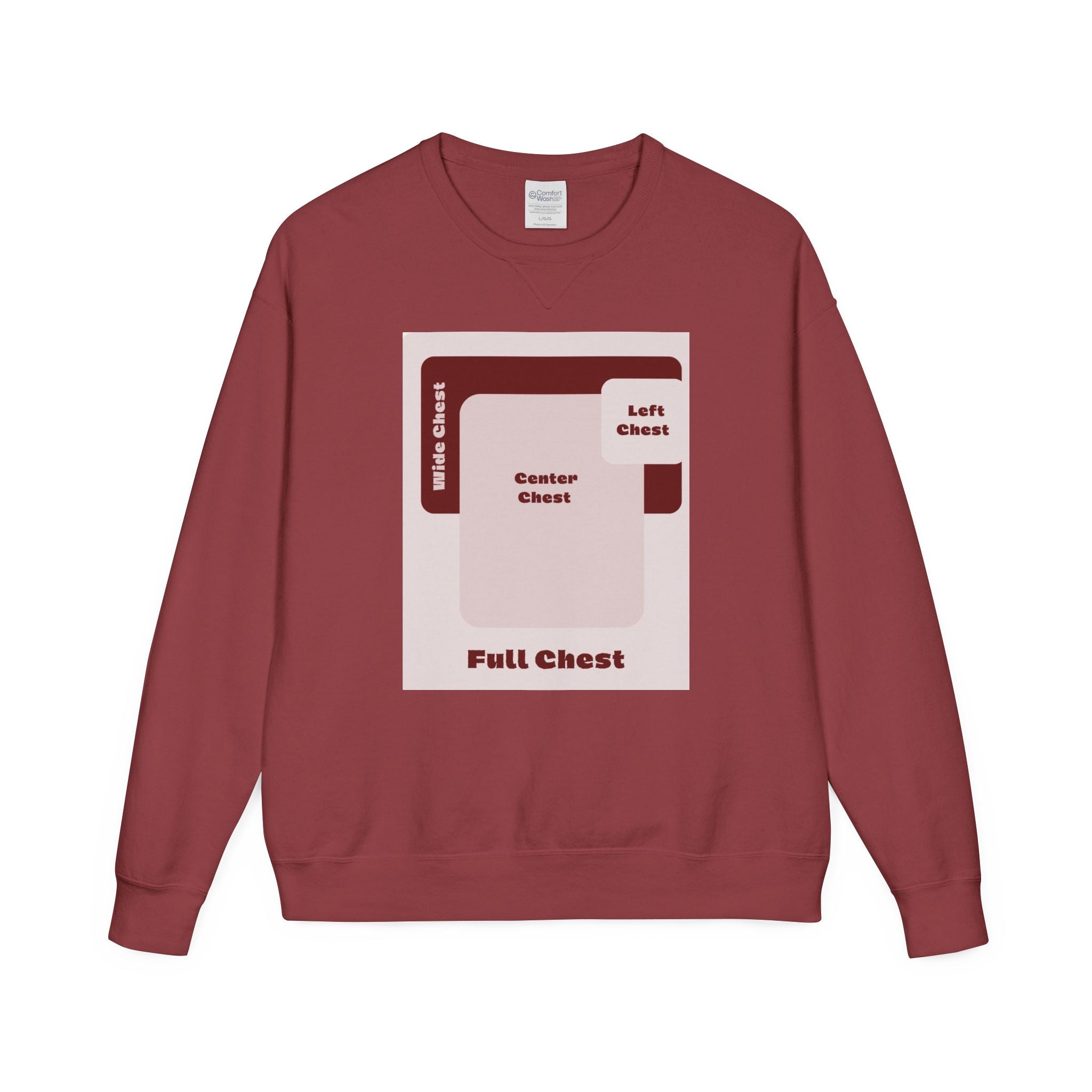 Customizable Hanes GDH400 Unisex Garment Dyed Crewneck Sweatshirt