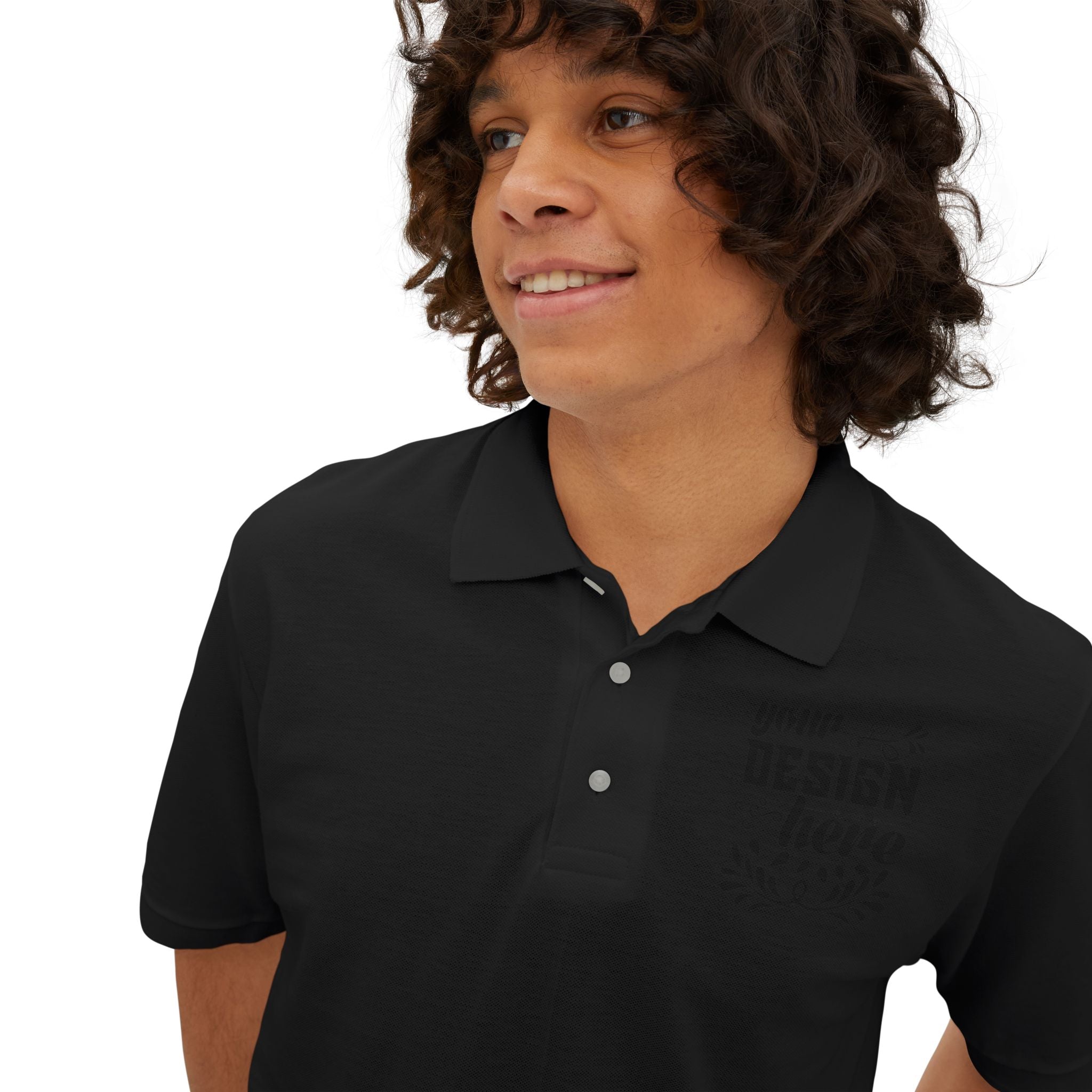 Customizable Jerzees 443M Mens Pique Polo T-Shirt Classic Fit
