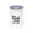 Customizable 11oz Vacuum Insulated Stainless Steel Tumbler with Lid