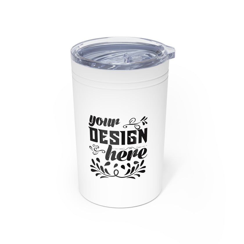 Customizable 11oz Vacuum Insulated Stainless Steel Tumbler with Lid