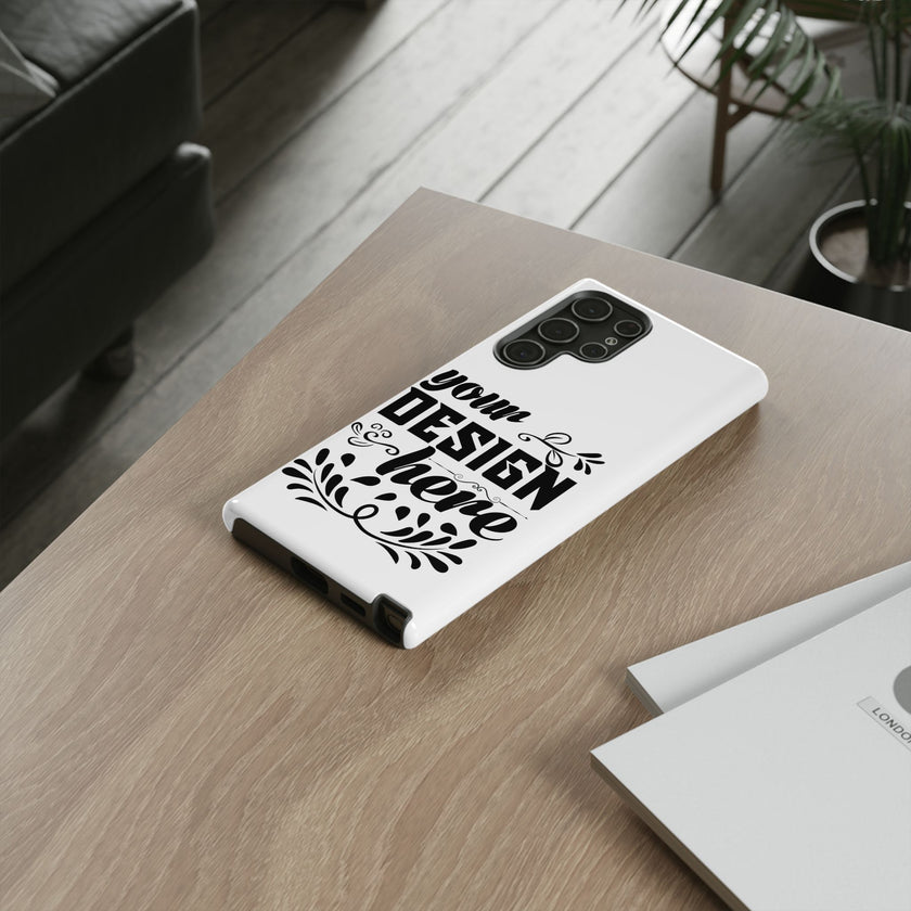 Customizable Tough Dual Layer Phone Case Polycarbonate TPU Liner Protective