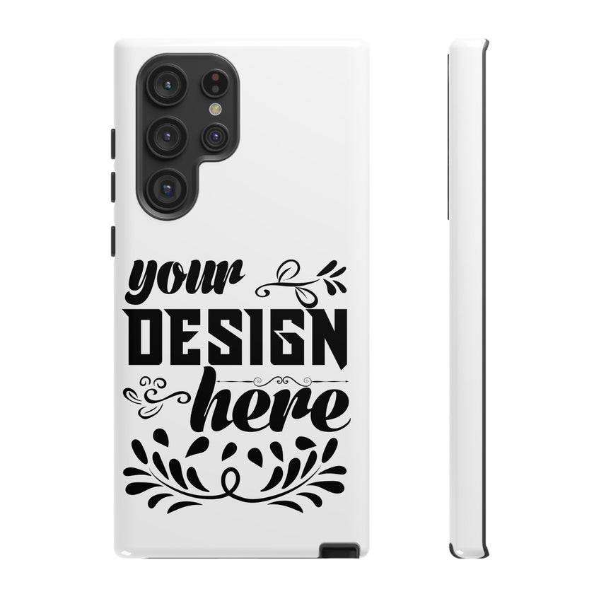 Customizable Tough Dual Layer Phone Case Polycarbonate TPU Liner Protective