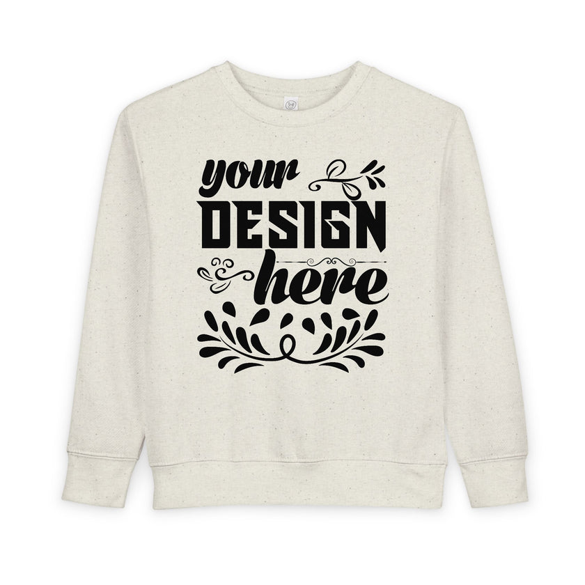 Customizable Rabbit Skins 3317 Toddler Fleece Sweatshirt