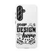 Customizable Tough Dual Layer Phone Case Polycarbonate TPU Liner Protective