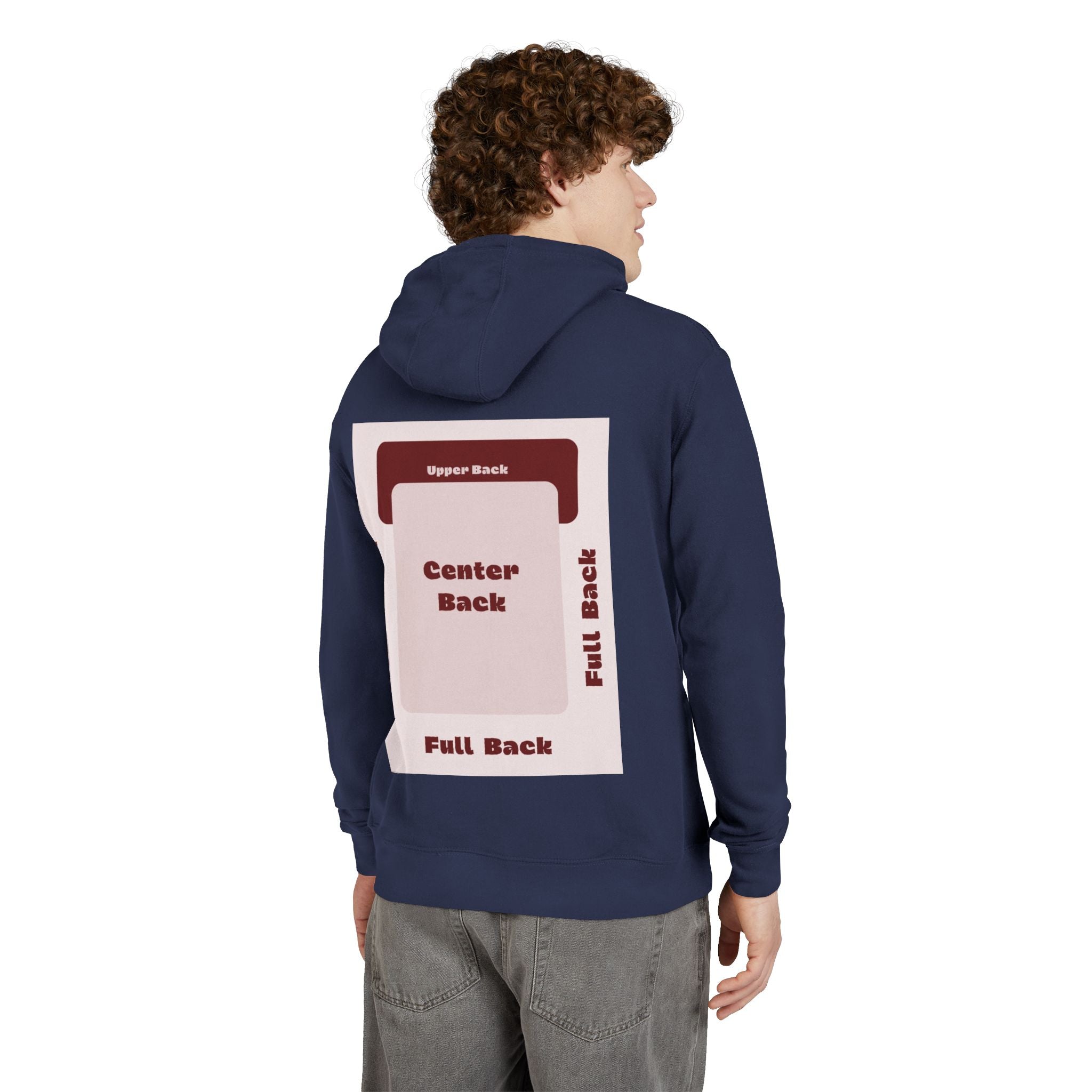 Customizable Lane Seven LS13001 Unisex French Terry Hooded Sweatshirt