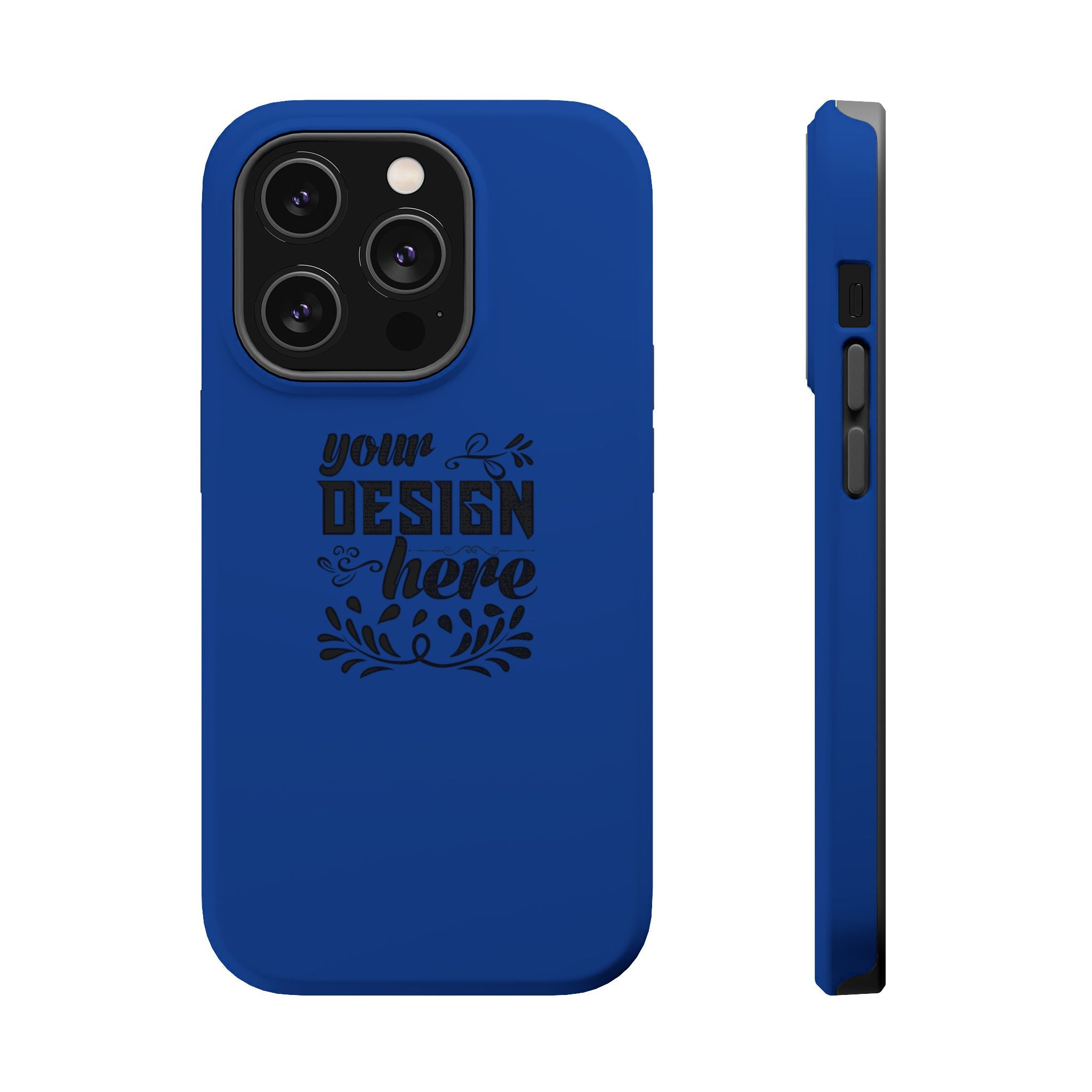 Customizable Magnetic Impact Resistant Phone Case Dual Layer Full Wrap