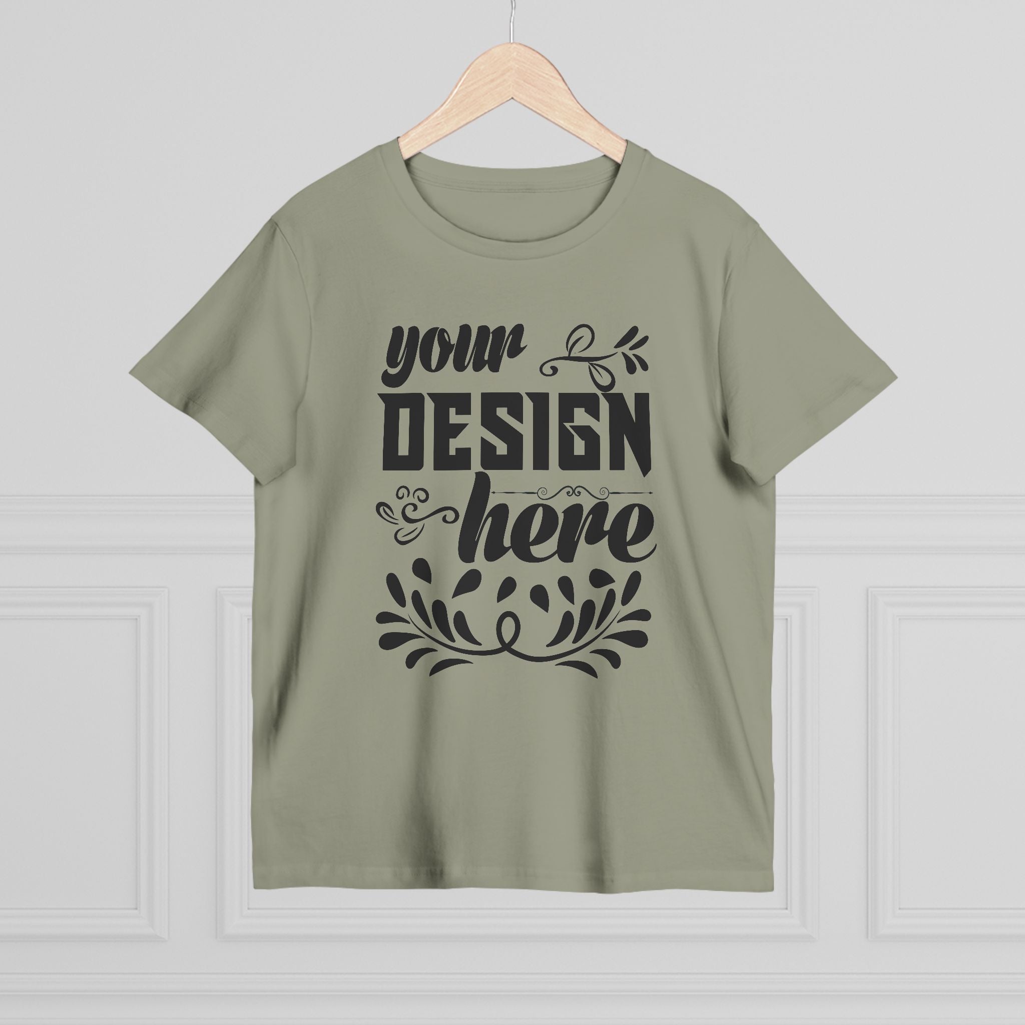 Customizable AS Colour 4001 Womens Maple Cotton T-Shirt