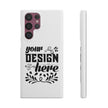 Customizable Snap Phone Case Slim Lightweight Polycarbonate Gloss Or Matte