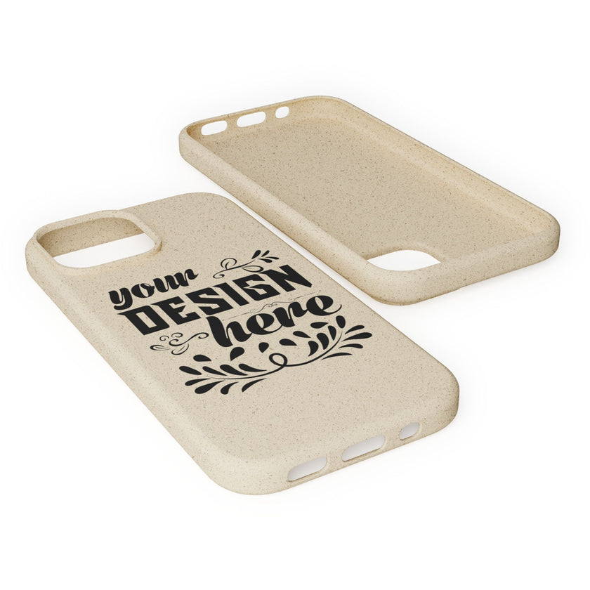 Customizable Biodegradable Phone Case Matte Finish Wireless Charging
