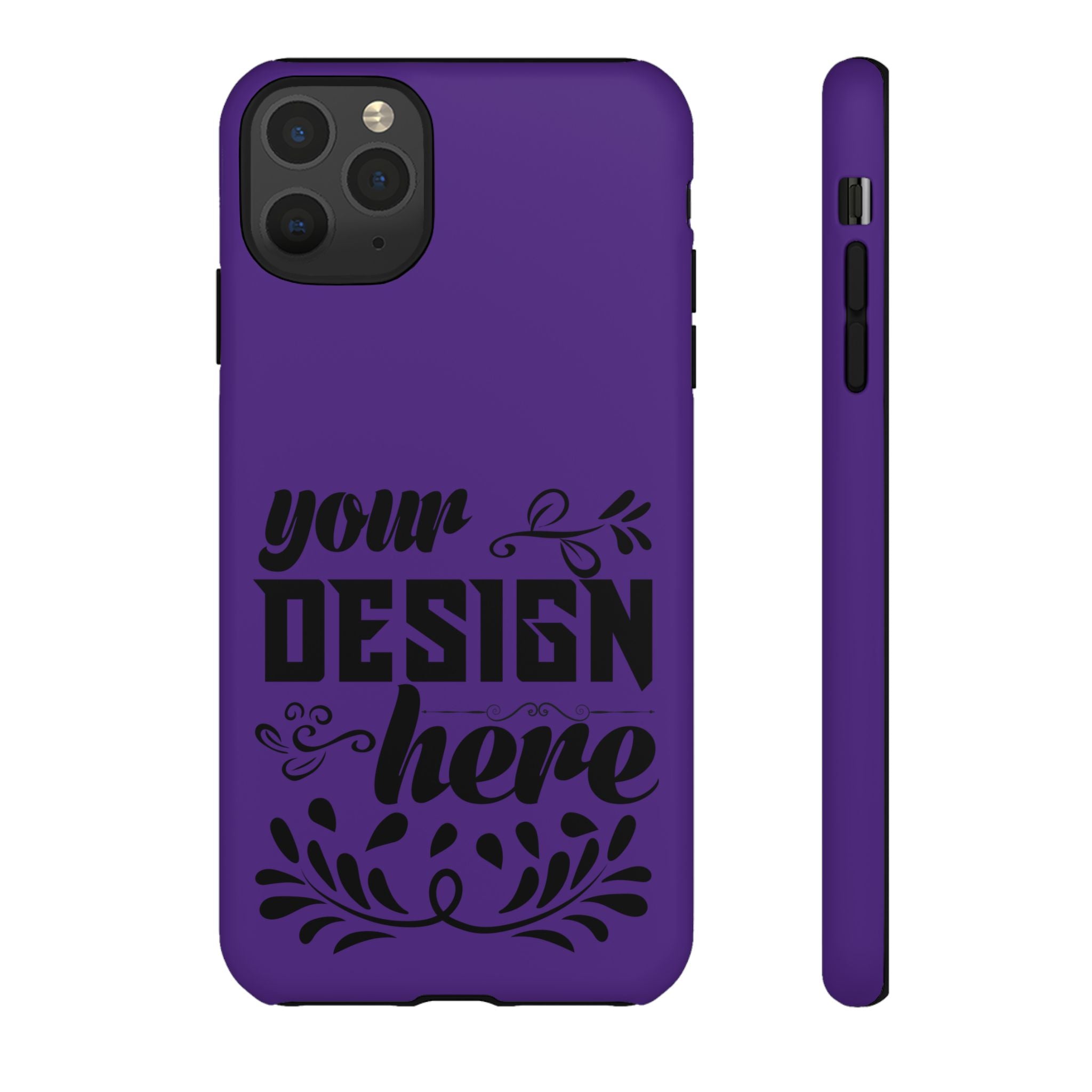 Customizable Tough Dual Layer Phone Case Polycarbonate TPU Liner Protective