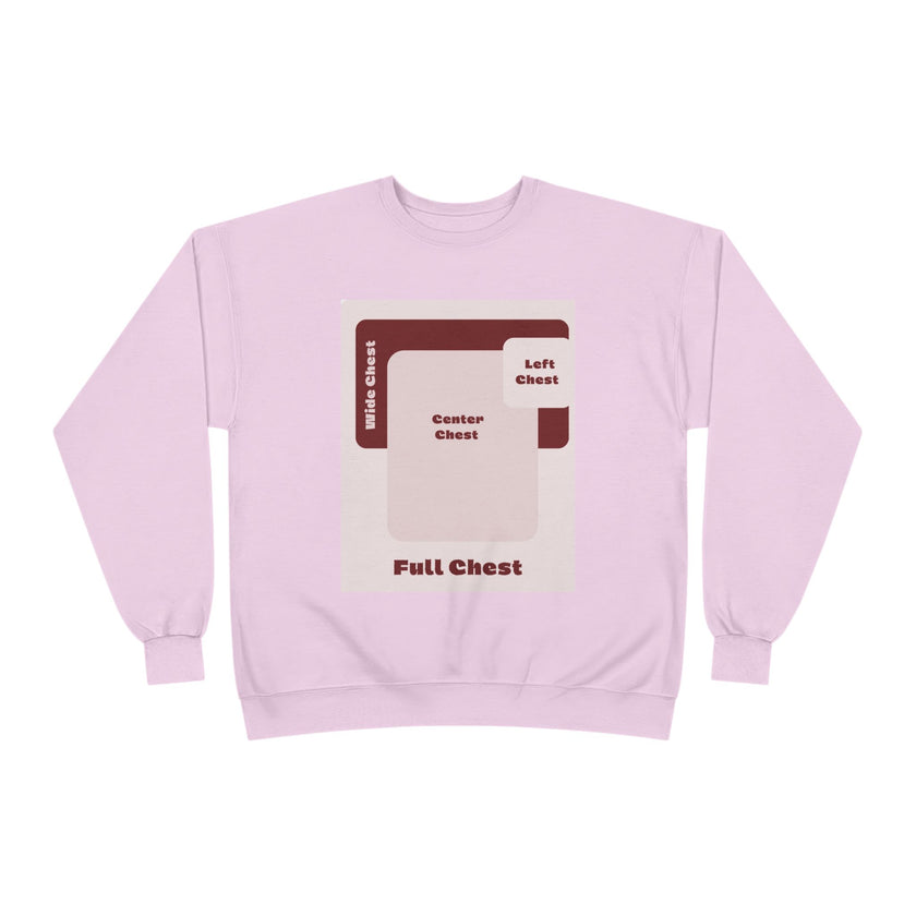 Customizable Unisex Hanes P160 EcoSmart  Crewneck Sweatshirt