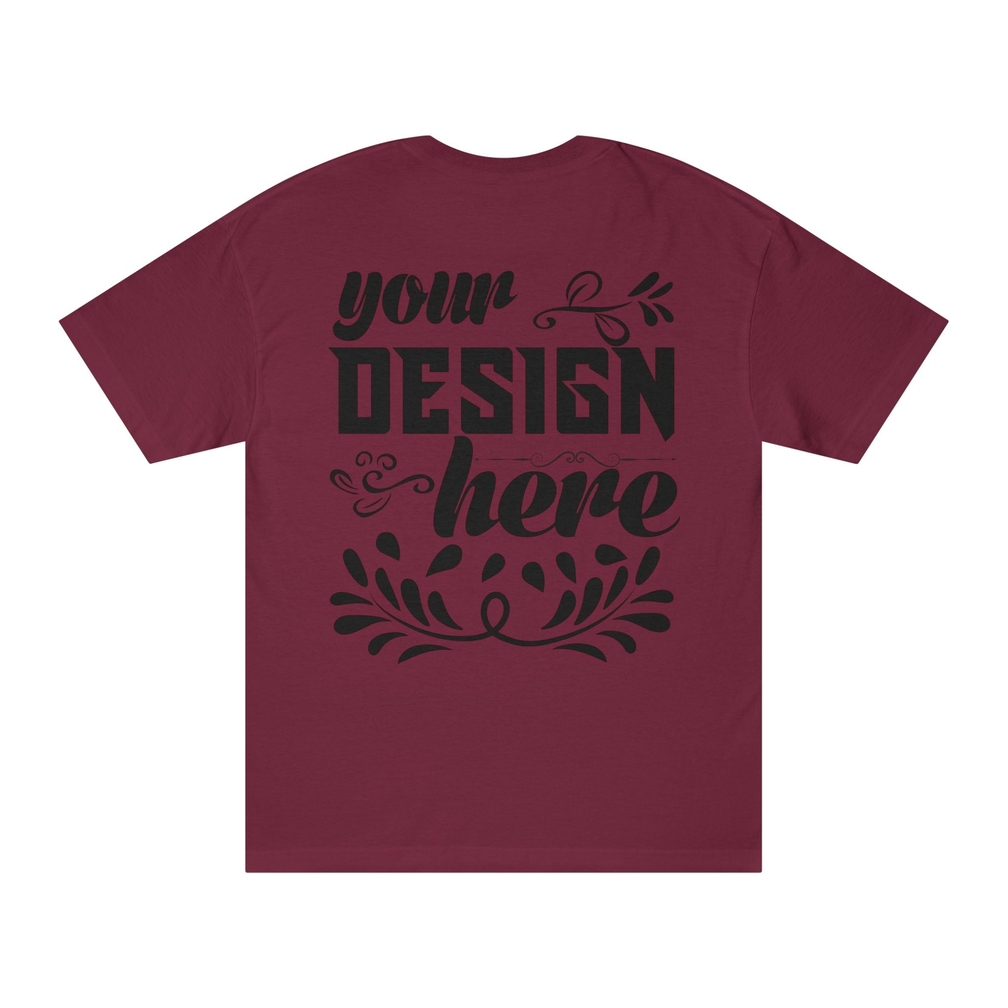 Customizable American Apparel 1301 Unisex Classic Cotton T-Shirt