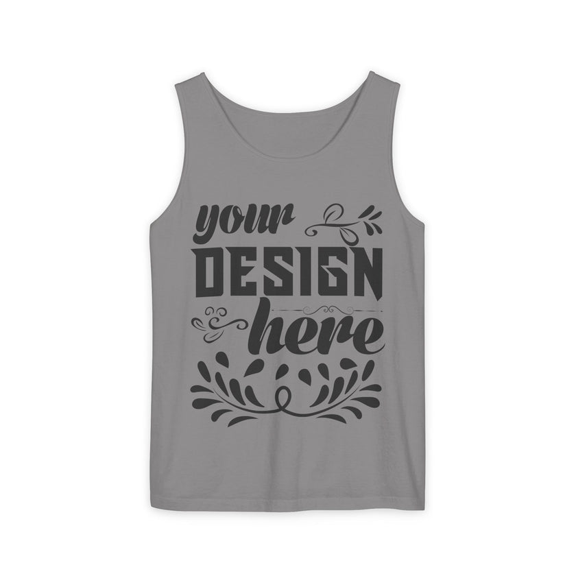 Customizable  Comfort Colors 9360  Unisex Garment Dyed Tank Top
