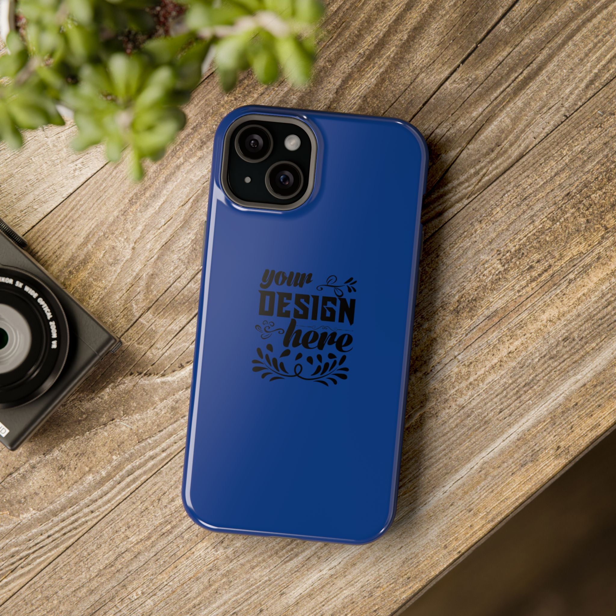 Customizable Magnetic Impact Resistant Phone Case Dual Layer Full Wrap