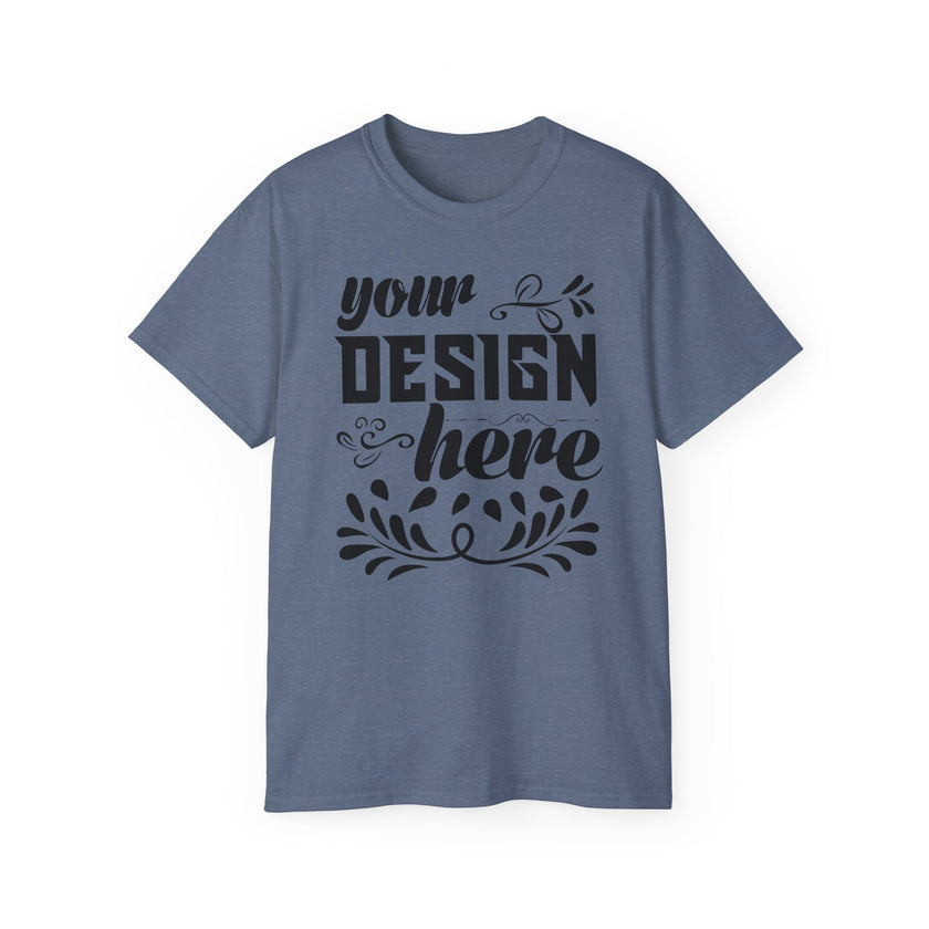 Customizable Gildan 2000 Unisex Ultra Cotton Crew Neck T-Shirt