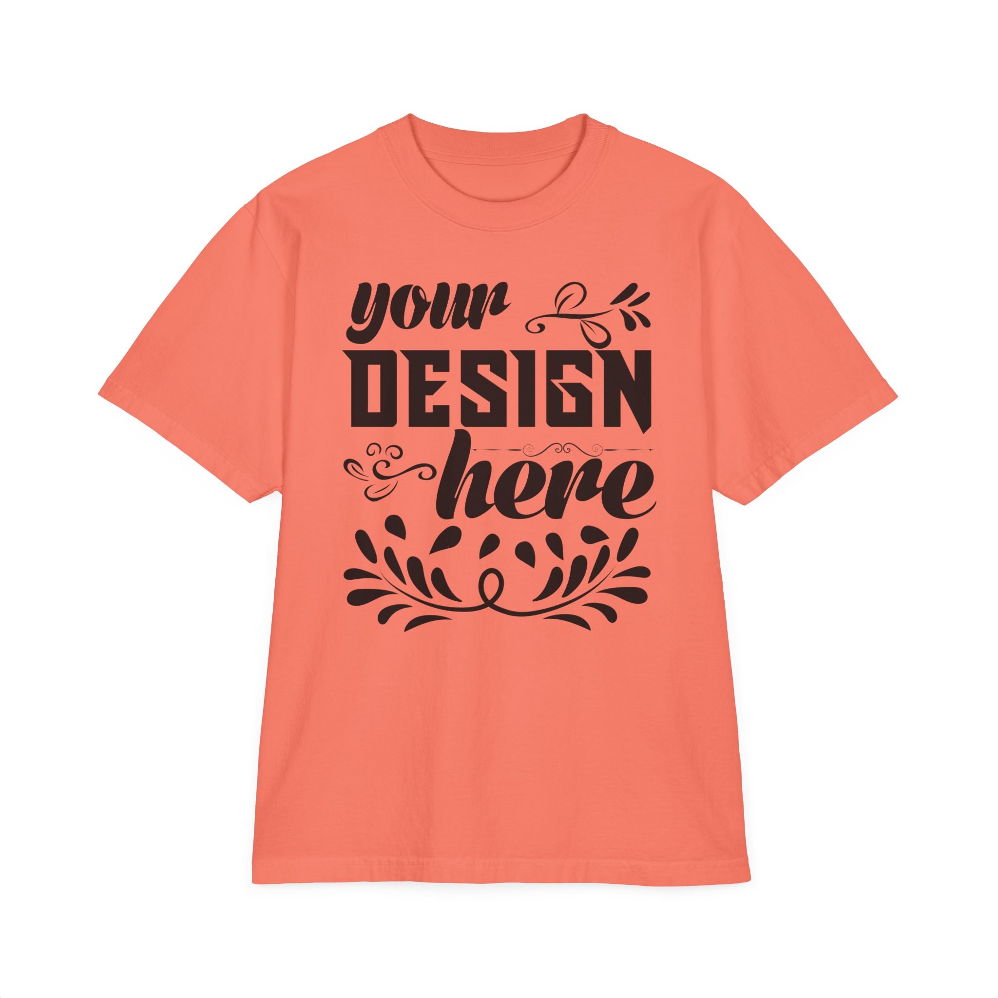 Customizable Shaka Wear SHGDD Unisex Garment Dyed Drop Shoulder T-Shirt