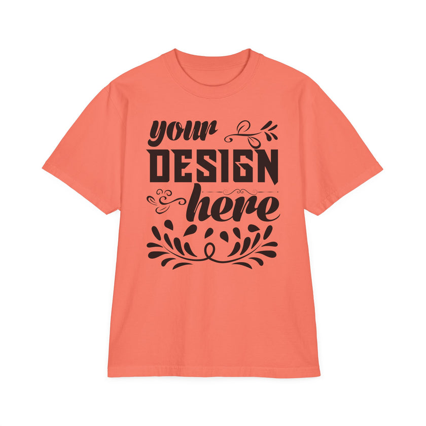 Customizable Shaka Wear SHGDD Unisex Garment Dyed Drop Shoulder T-Shirt