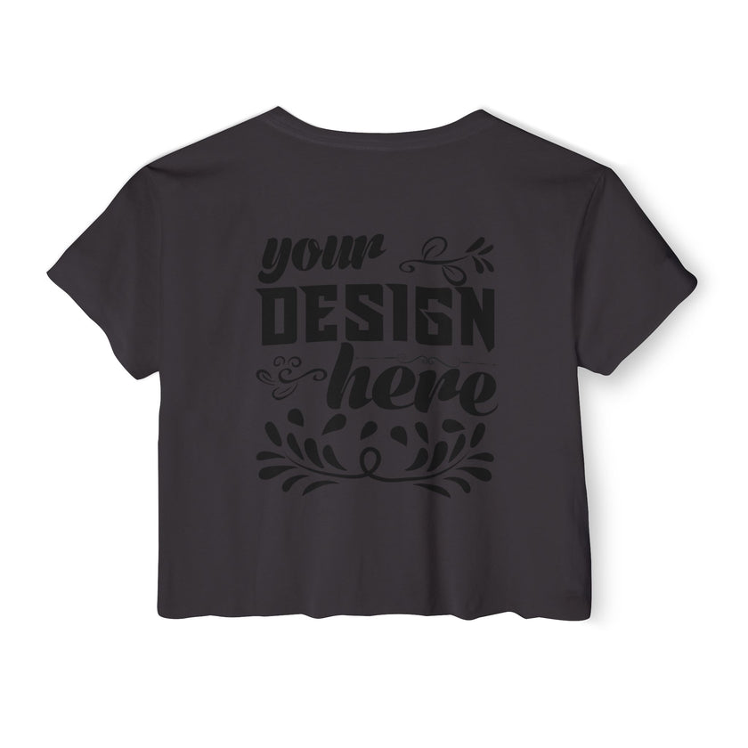 Customizable Next Level 5080 Womens Festival Crop Top