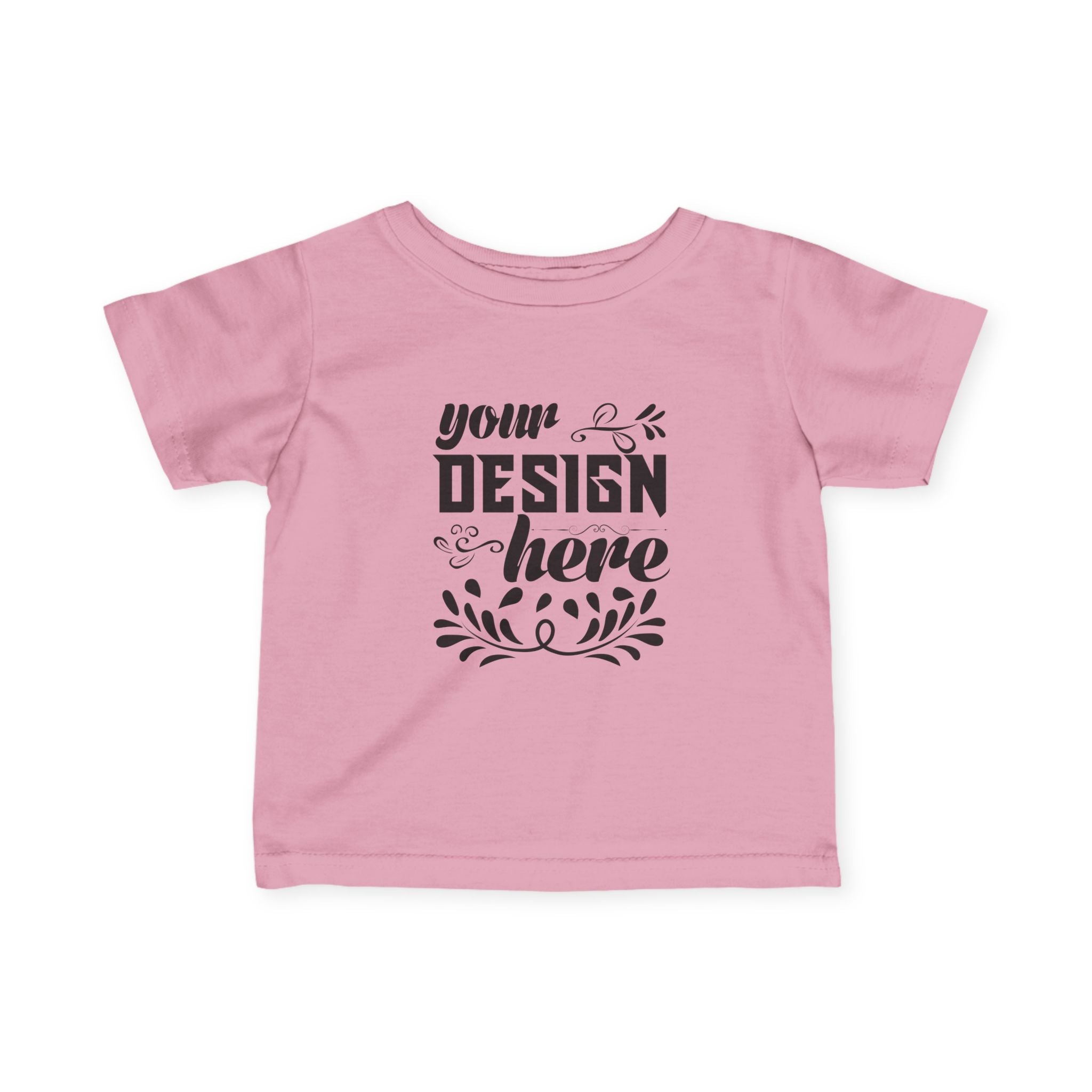 Customizable Rabbit Skins 3322 Infant Fine Jersey Tee Classic Fit