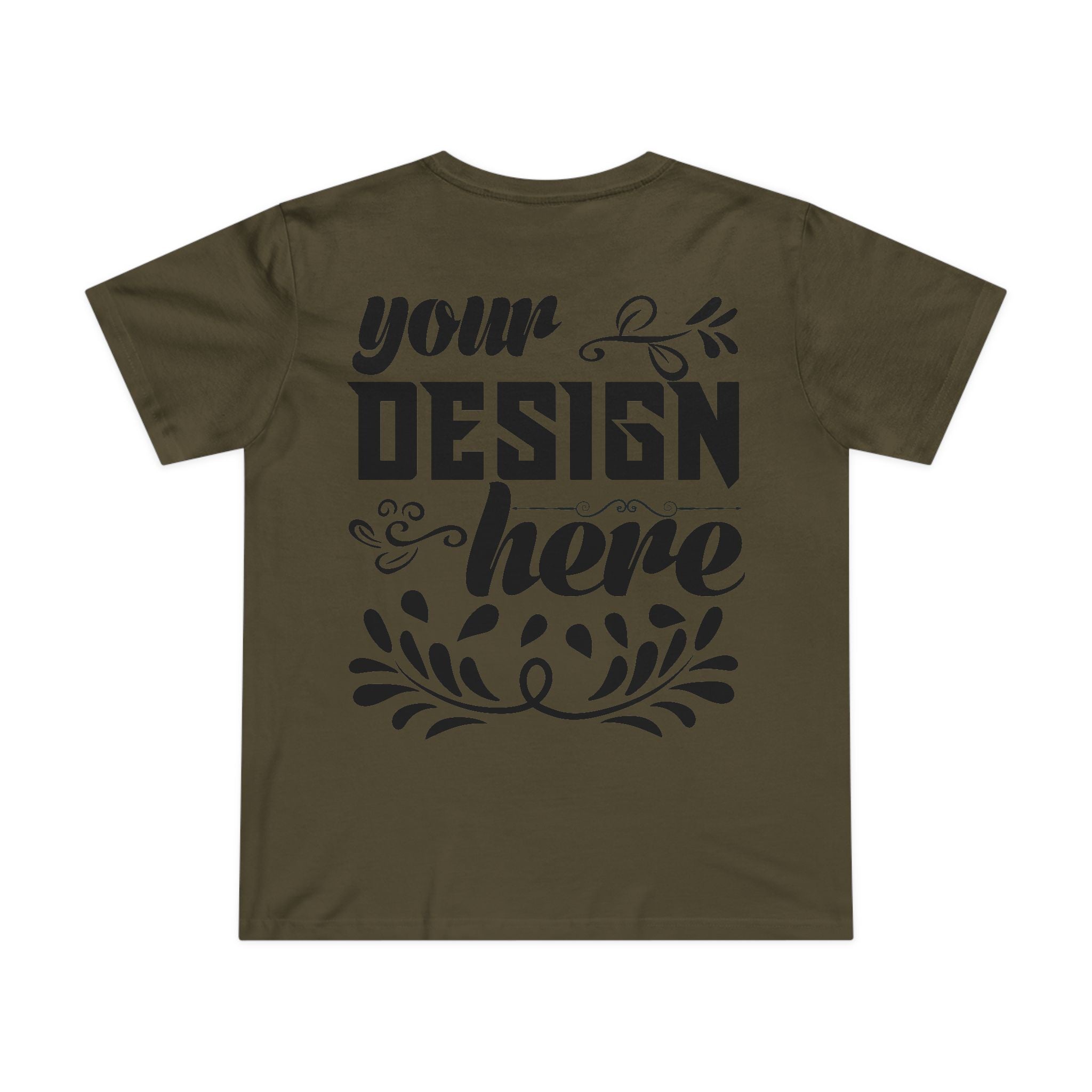 Customizable AS Colour 4001 Womens Maple Cotton T-Shirt