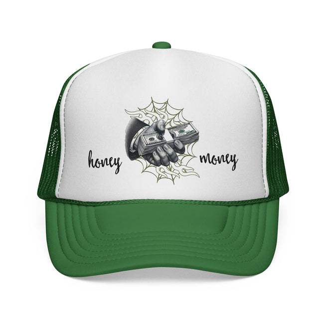 OTTO Cap 39-165 Trucker Cap | Foam Front Nylon Mesh and DTF