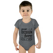 Customizable Infant Baby Rib Bodysuit Rabbit Skins 4400 Unisex