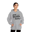 Customizable Gildan 18500 Unisex Heavy Blend Hooded Sweatshirt