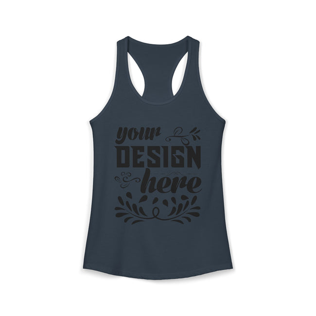 Customizable Next Level 1533 Womens Ideal Racerback Tank