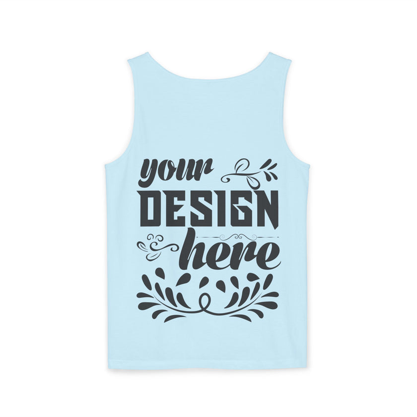 Customizable  Comfort Colors 9360  Unisex Garment Dyed Tank Top