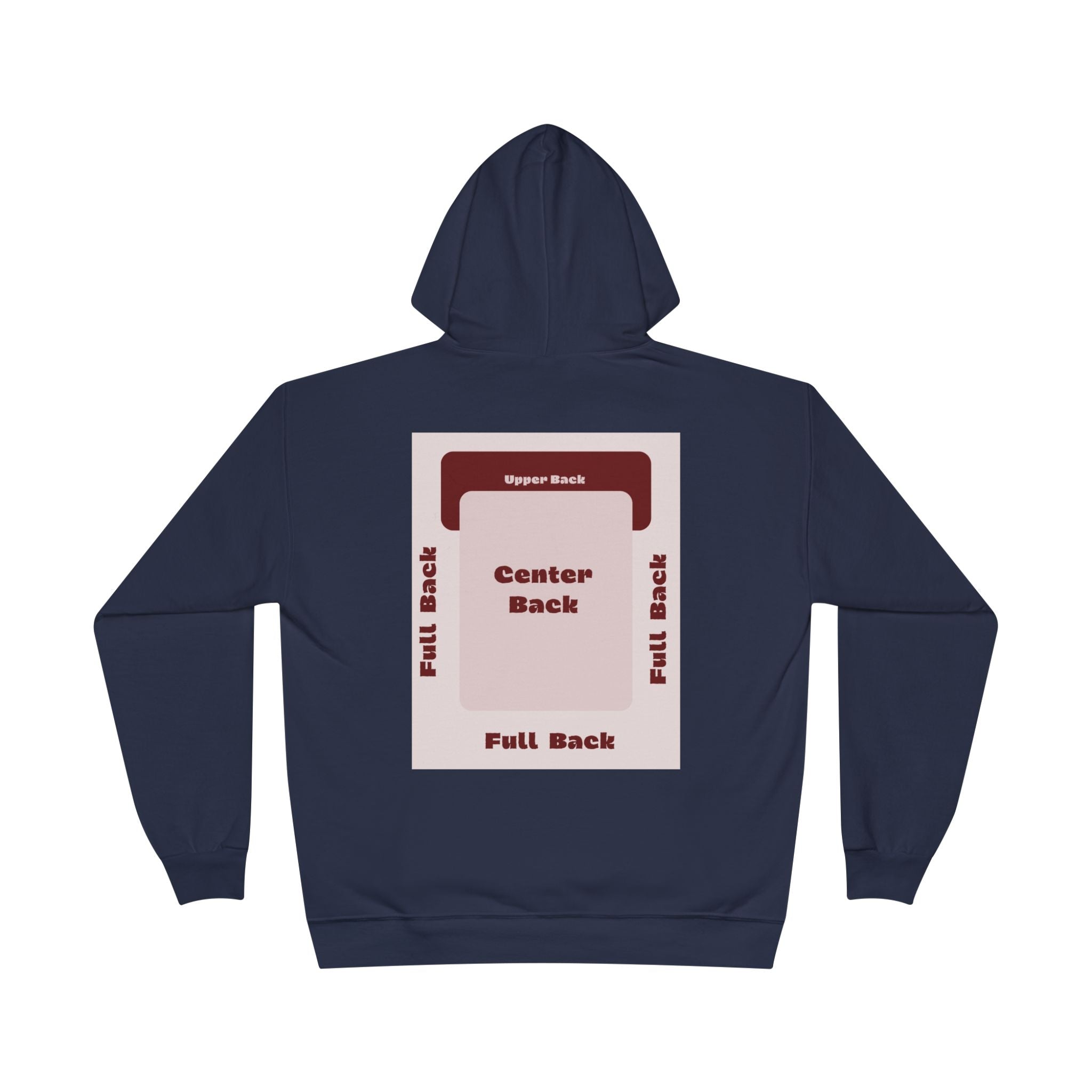 Customizable Hanes P170 EcoSmart Unisex Pullover Hoodie