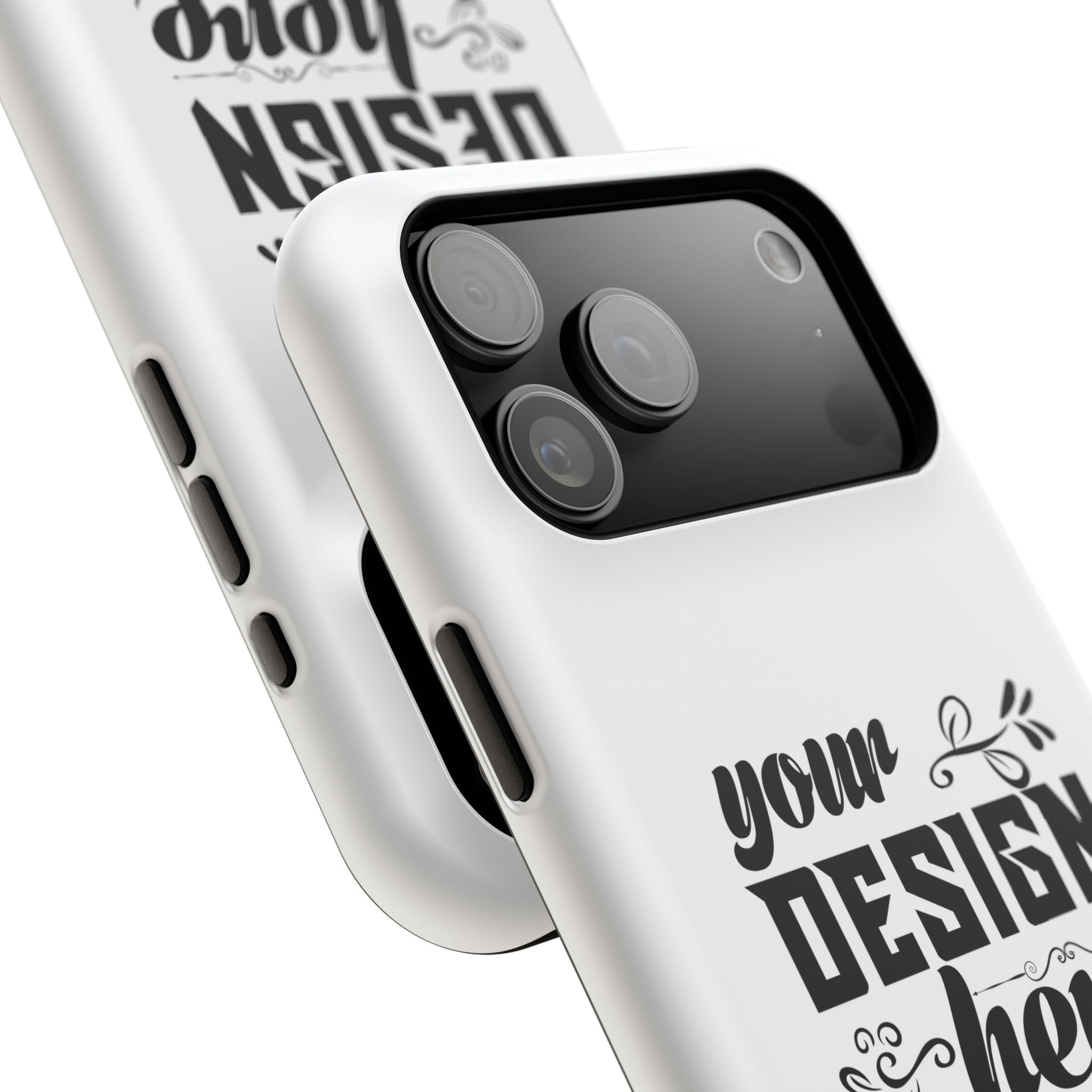 Customizable Impact Resistant Phone Case Dual Layer With Matte Or Glossy