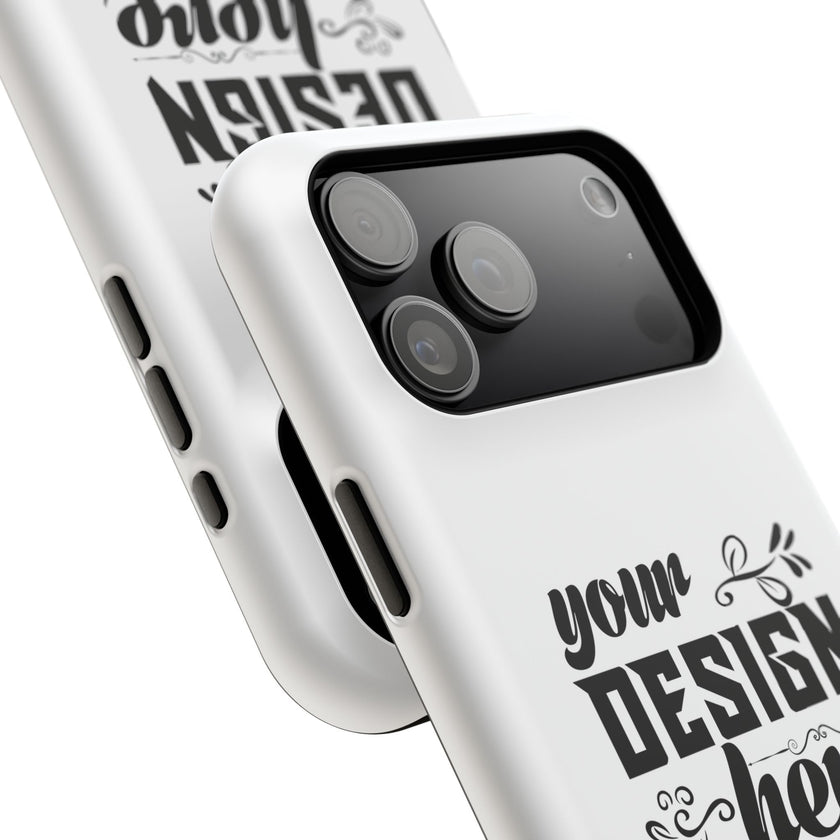 Customizable Impact Resistant Phone Case Dual Layer With Matte Or Glossy