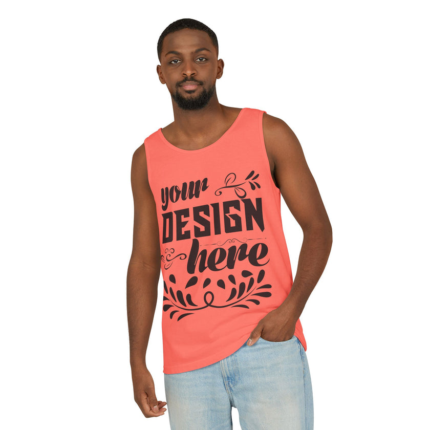 Customizable  Comfort Colors 9360  Unisex Garment Dyed Tank Top