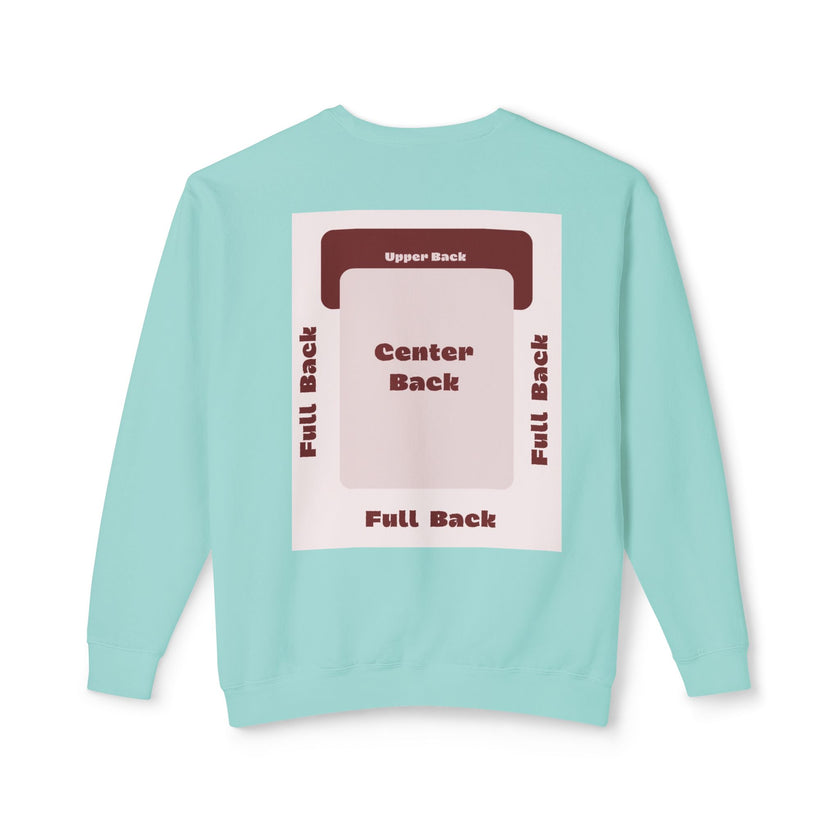 Customizable Comfort Colors 1466 Unisex Lightweight Crewneck DTG Design