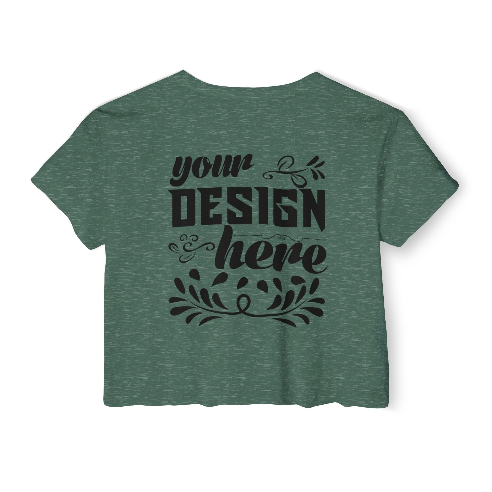 Customizable Next Level 5080 Womens Festival Crop Top